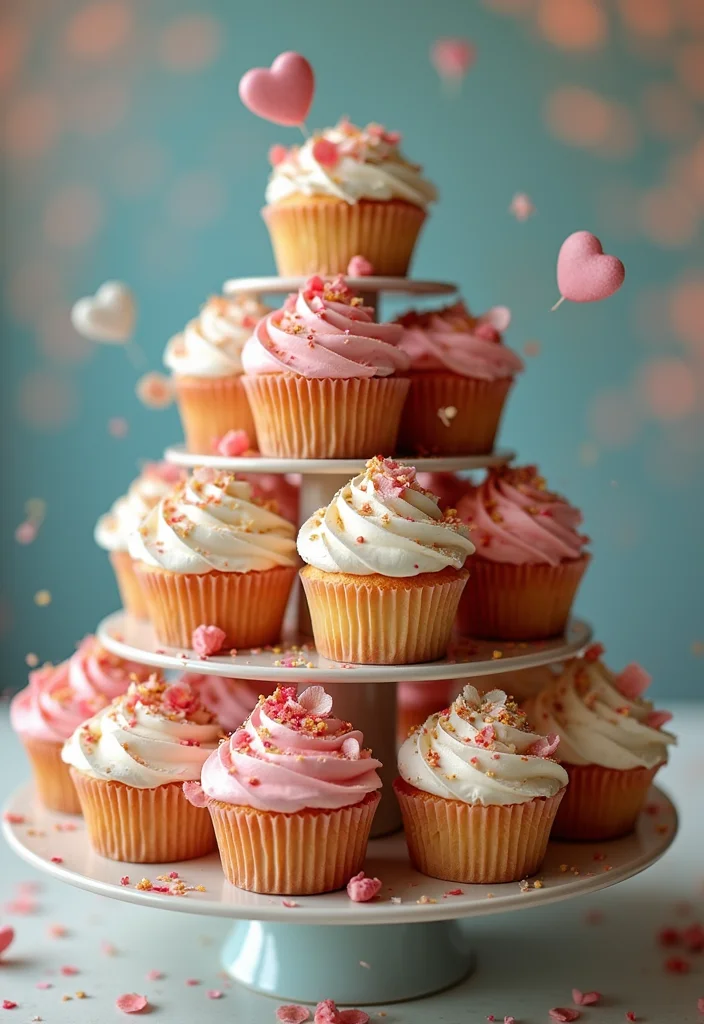 10 Divorce Party Cake Ideas That Will Make You Celebrate Freedom Like Never Before! - 5. New Beginnings Cupcakes