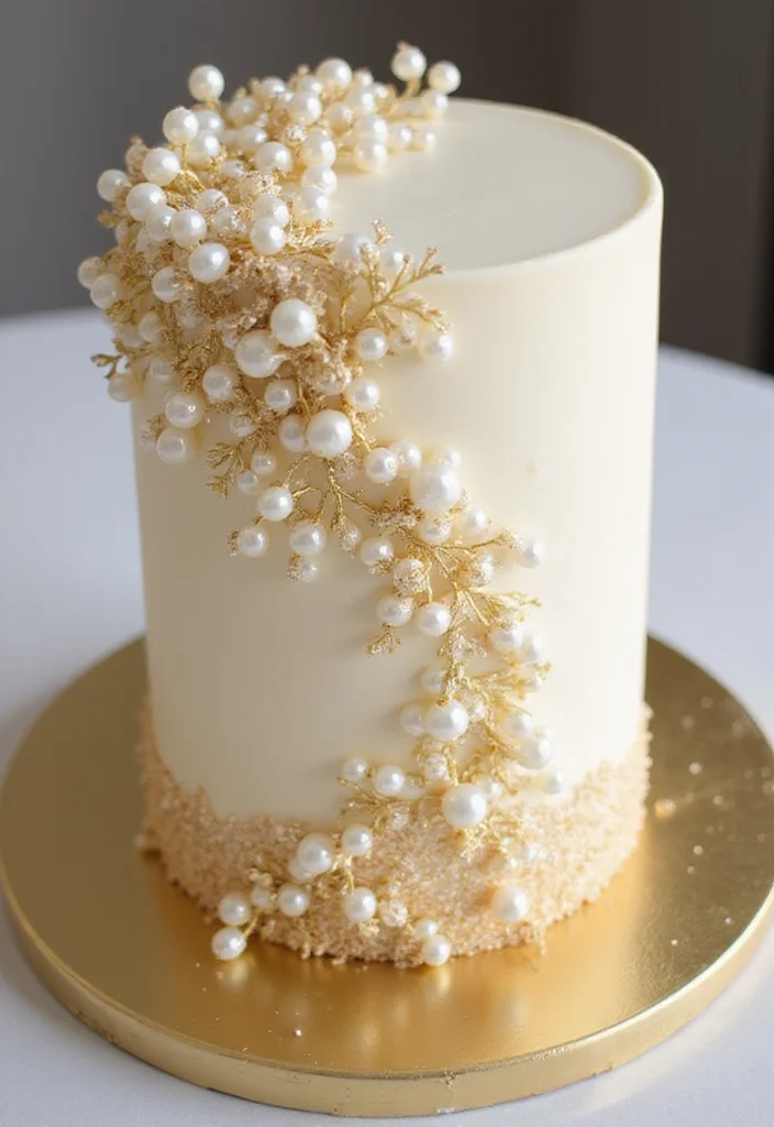 10 Divorce Party Cake Ideas That Will Make You Celebrate Freedom Like Never Before! - 6. Sparkling Champagne Cake