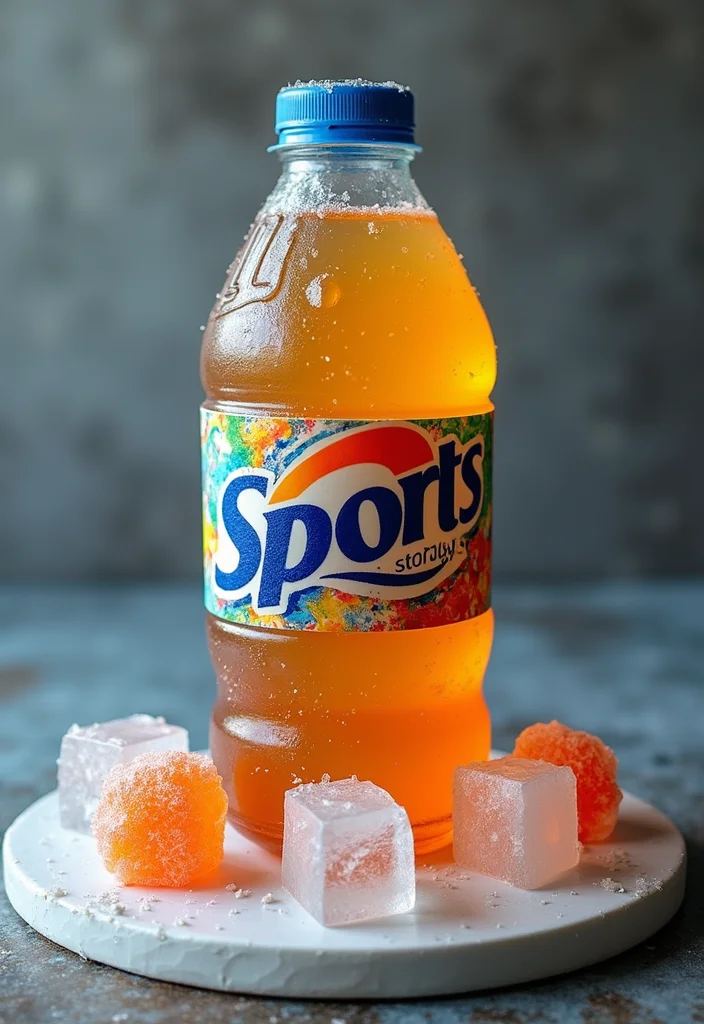 10 Jaw-Dropping Gym Birthday Cakes That Will Make Your Workout Buddies Drool! - 7. Sports Drink Cake