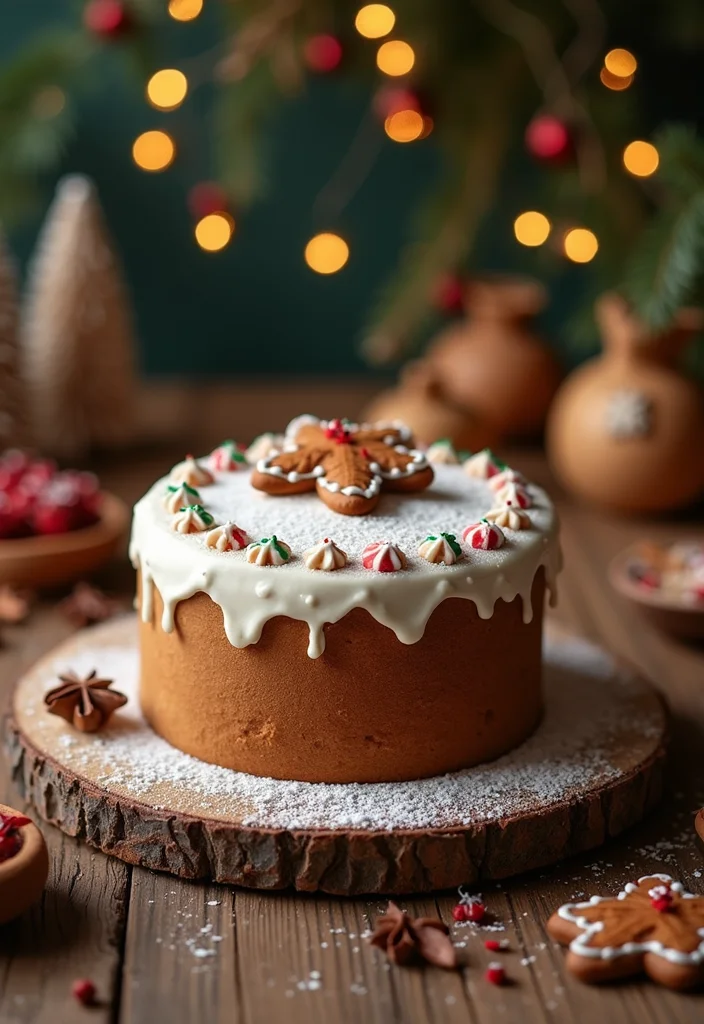 11 Easy Cake Christmas Recipes That Even Beginners Can Master! - 1. Gingerbread Cake