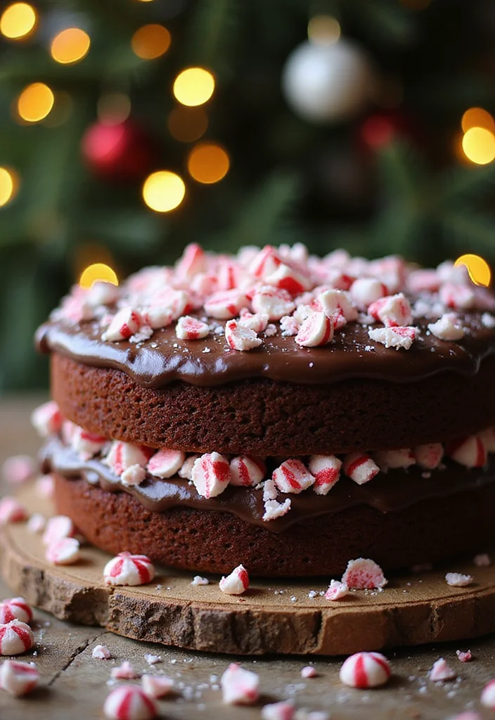 11 Easy Cake Christmas Recipes That Even Beginners Can Master! - 2. Chocolate Peppermint Cake