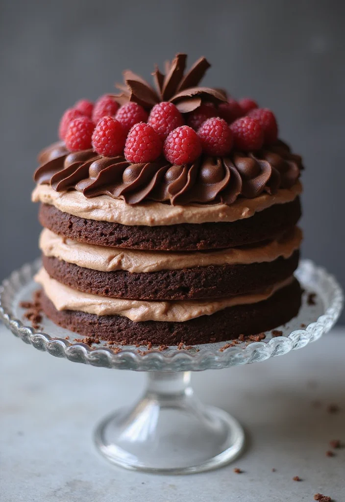 11 Elegant Cake Flavors Perfect for Your Dress to Impress Wedding! - 2. Decadent Chocolate Mousse