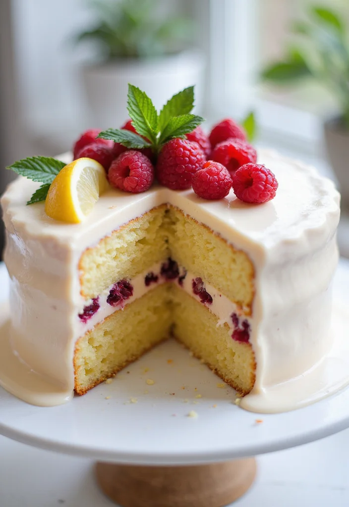 11 Elegant Cake Flavors Perfect for Your Dress to Impress Wedding! - 3. Zesty Lemon Raspberry Delight