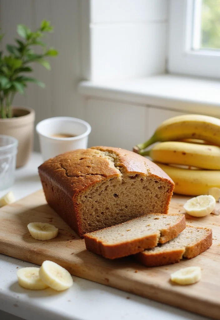 12 Simple Loaf Cake Recipes with Minimal Ingredients (Perfect for Beginners) - 1. Classic Banana Bread