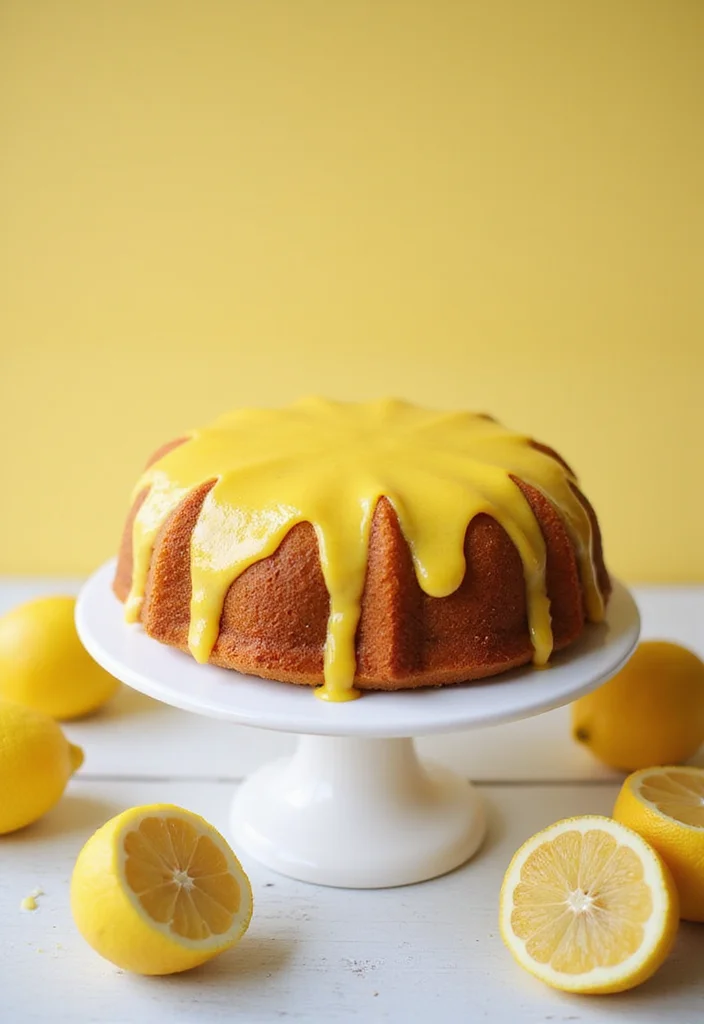 12 Simple Loaf Cake Recipes with Minimal Ingredients (Perfect for Beginners) - 2. Lemon Drizzle Cake