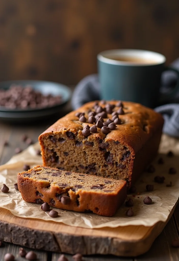 12 Simple Loaf Cake Recipes with Minimal Ingredients (Perfect for Beginners) - 3. Chocolate Chip Loaf Cake