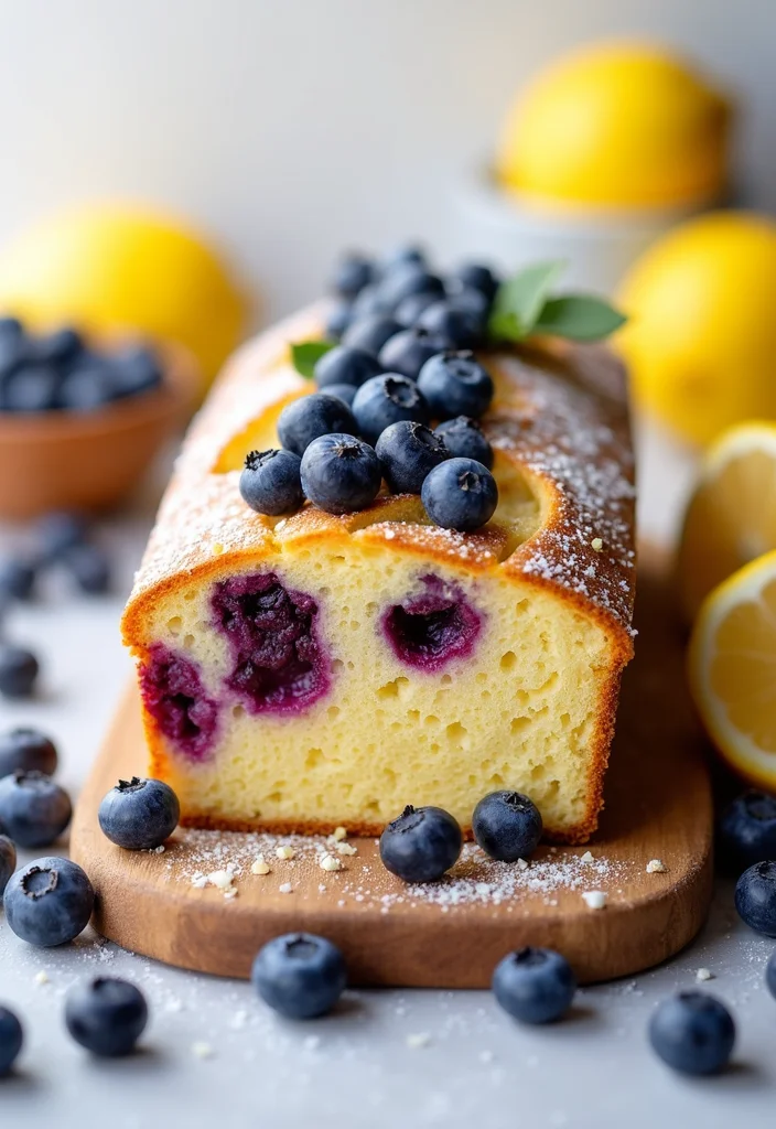 12 Simple Loaf Cake Recipes with Minimal Ingredients (Perfect for Beginners) - 6. Blueberry Lemon Loaf