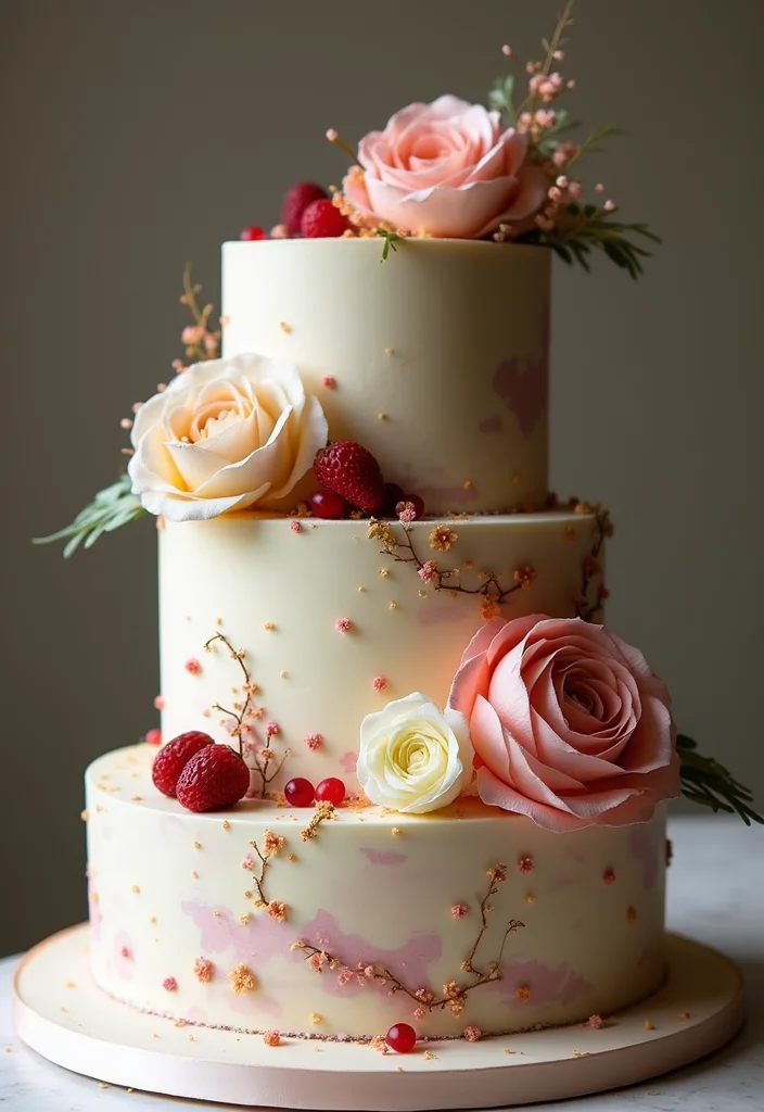 12 Stunning Nikkah Cakes That Will Steal the Show at Your Wedding (You Won't Believe #5!) - 12. Unique Flavor Combinations