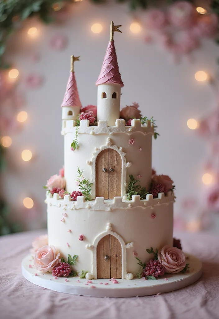 12 Stunning Nikkah Cakes That Will Steal the Show at Your Wedding (You Won't Believe #5!) - 3. Whimsical Fairytale