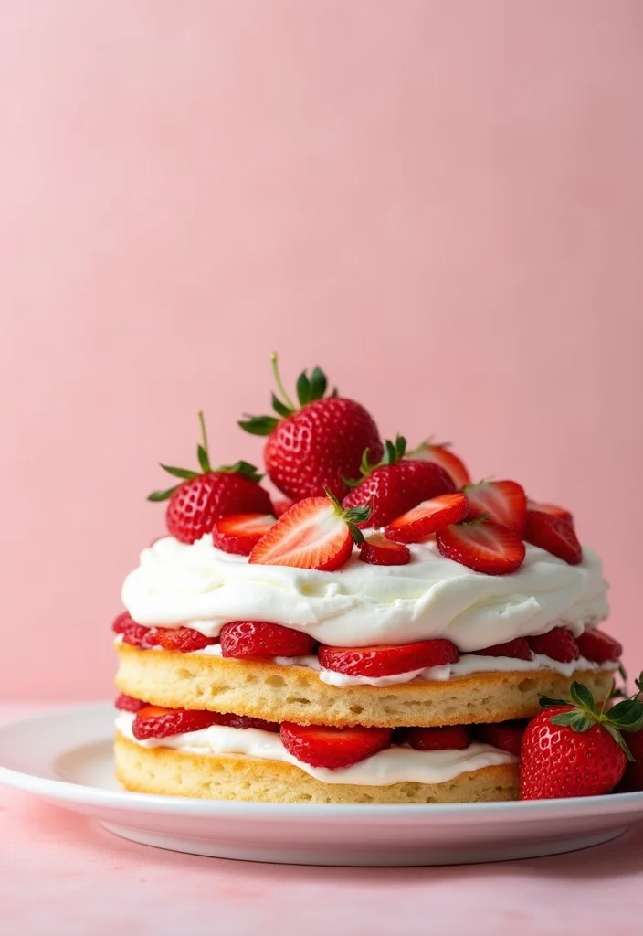 13 Spring Themed Cakes That Will Make Your Celebrations Extra Special! - 2. Strawberry Shortcake Delight