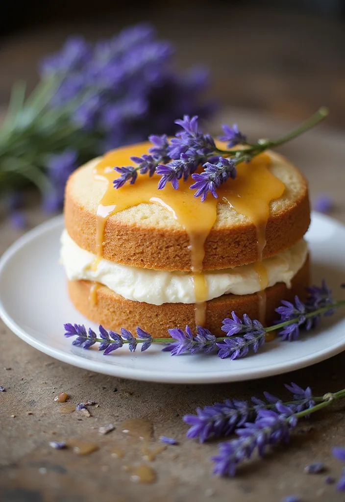 13 Spring Themed Cakes That Will Make Your Celebrations Extra Special! - 3. Lavender Honey Cake