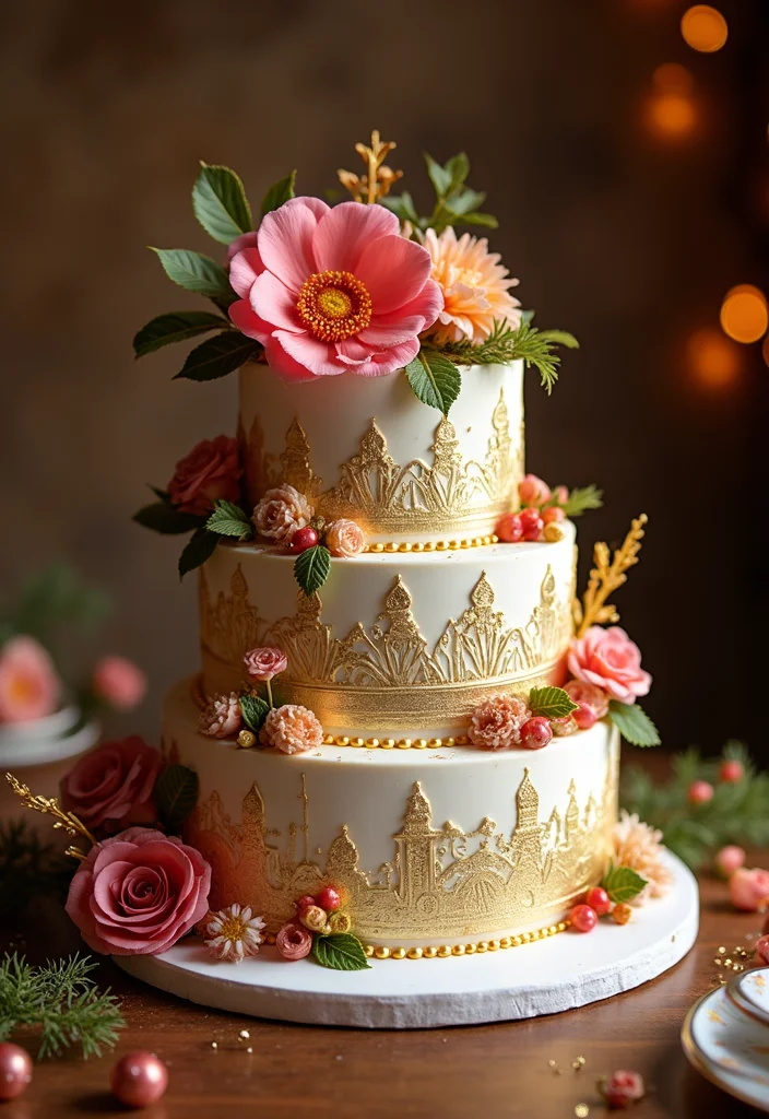 14 Adventurous Cake Ideas for Men That Will Make Your Taste Buds Take Flight! - 10. Cultural Celebration Cake