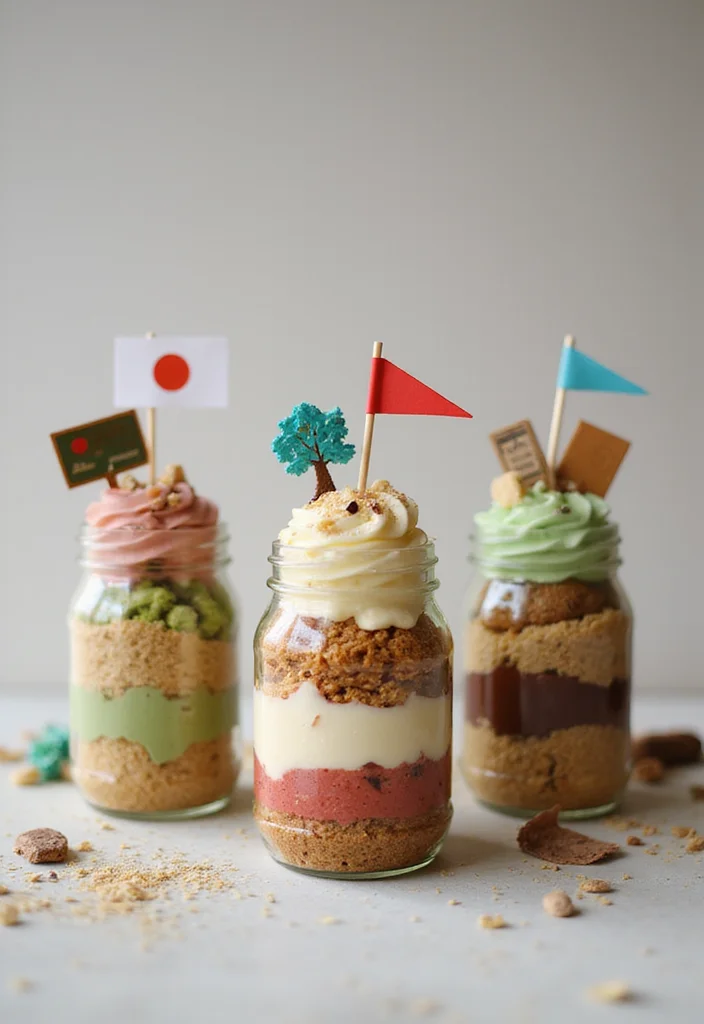 14 Adventurous Cake Ideas for Men That Will Make Your Taste Buds Take Flight! - 13. Adventure in a Jar Cakes