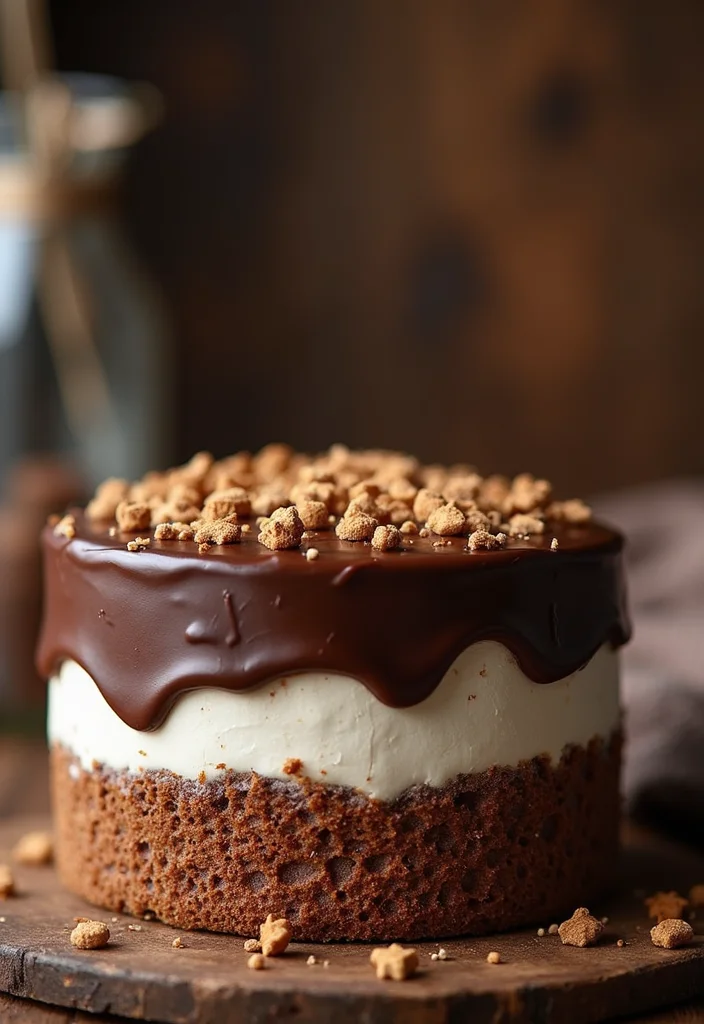 14 Adventurous Cake Ideas for Men That Will Make Your Taste Buds Take Flight! - 6. Camping Under the Stars Cake