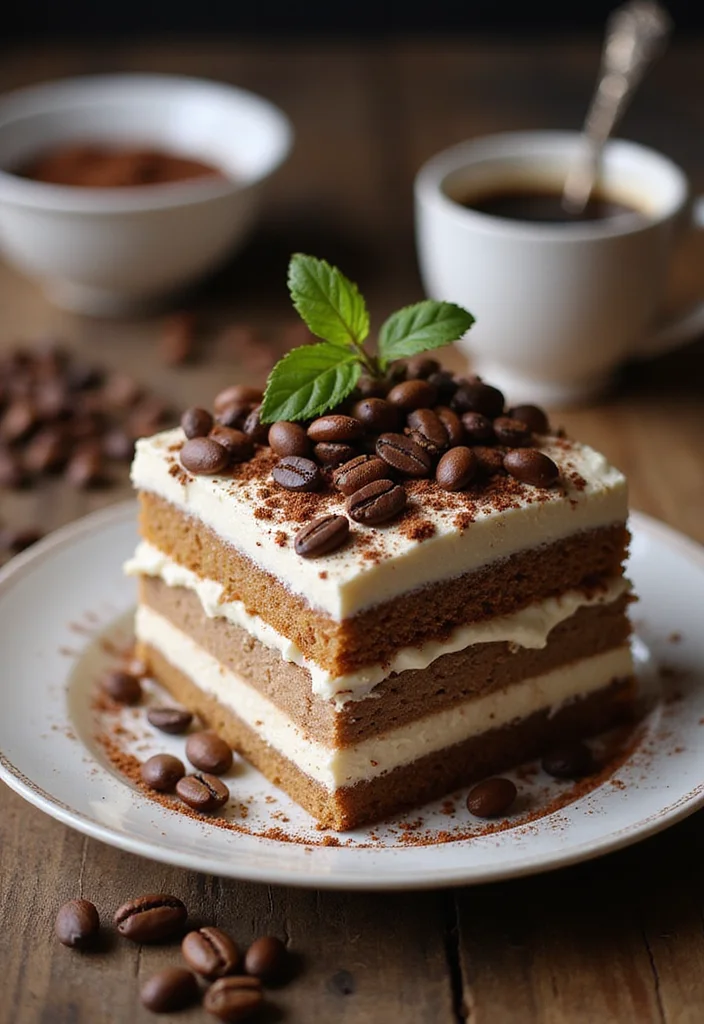 14 Adventurous Cake Ideas for Men That Will Make Your Taste Buds Take Flight! - 7. International Coffee Lover's Cake