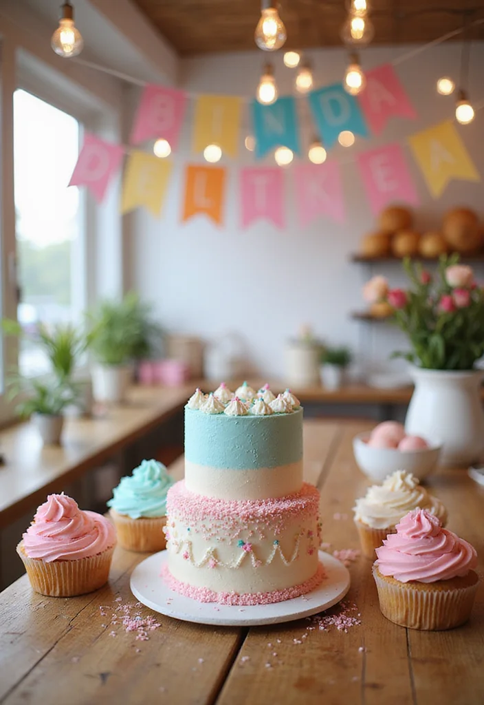 14 Easy Cake Crafts That'll Add a Personal Touch to Your Home Decor (#6 Is Adorable!) - 12. Decorative Cake Banners