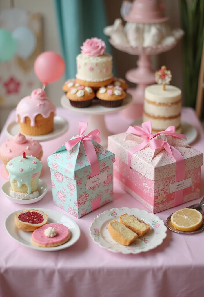 14 Easy Cake Crafts That'll Add a Personal Touch to Your Home Decor (#6 Is Adorable!) - 14. Cake-Themed Party Favors