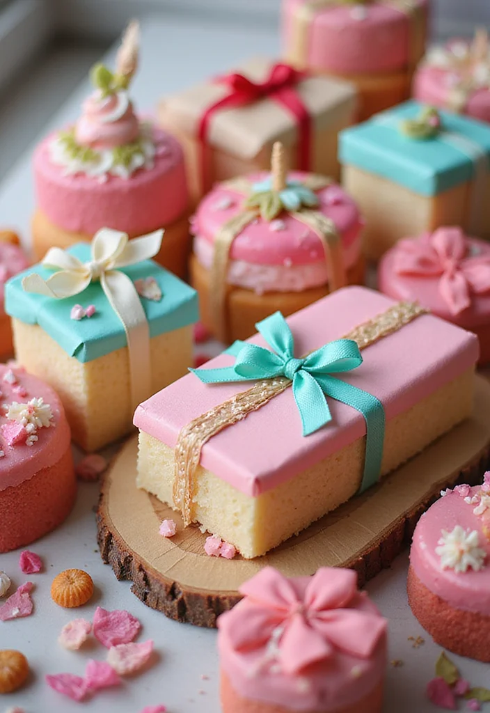 14 Easy Cake Crafts That'll Add a Personal Touch to Your Home Decor (#6 Is Adorable!) - 3. Cake Box Gift Wrap