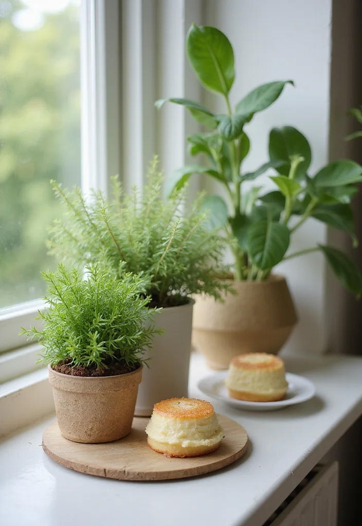 14 Easy Cake Crafts That'll Add a Personal Touch to Your Home Decor (#6 Is Adorable!) - 5. Edible Cake Plant Holders