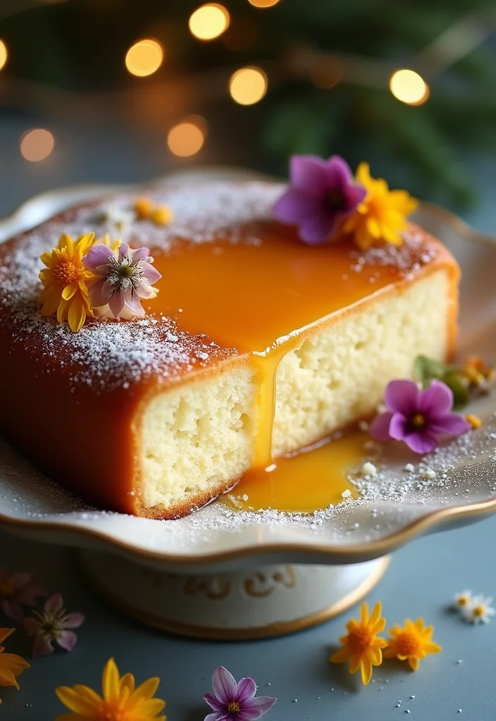 14 Festive Barcelona Cake Recipes for Your Holiday Celebrations! - 12. Almond Cake with Orange Blossom