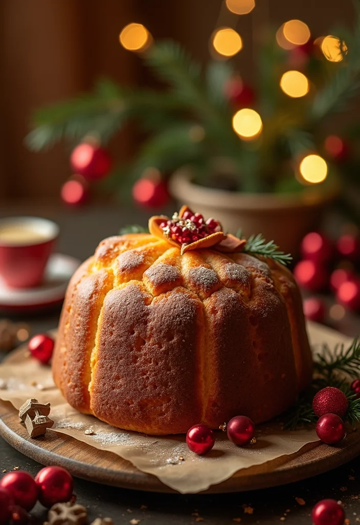 14 Festive Barcelona Cake Recipes for Your Holiday Celebrations! - 13. Panettone
