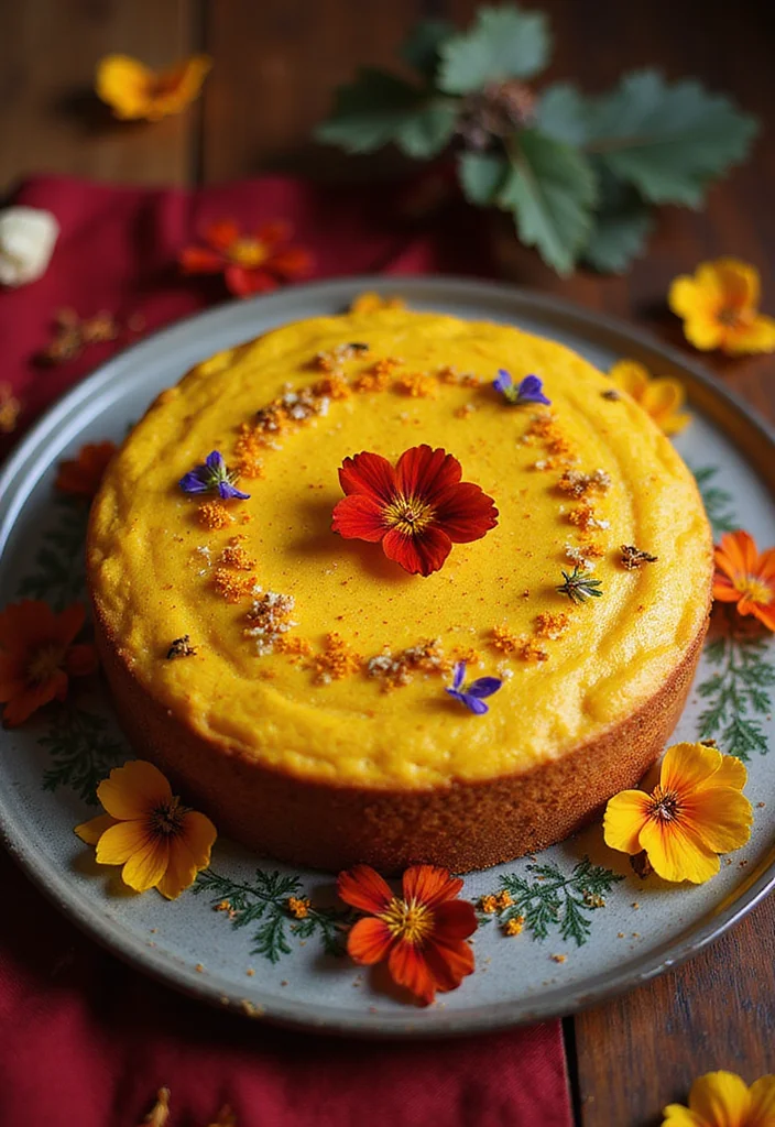 14 Festive Barcelona Cake Recipes for Your Holiday Celebrations! - 14. Saffron Cake