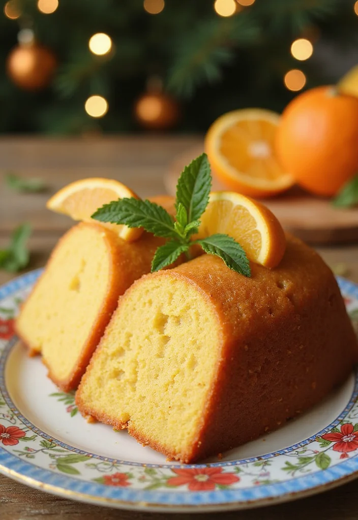 14 Festive Barcelona Cake Recipes for Your Holiday Celebrations! - 9. Bizcocho de Naranja