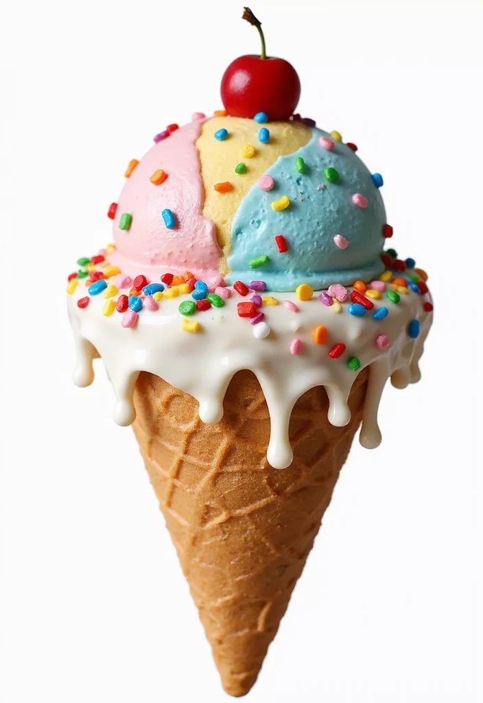 14 Funny Cake Decoration Ideas That Are As Creative As They Are Hilarious! - 3. Melting Ice Cream Cake