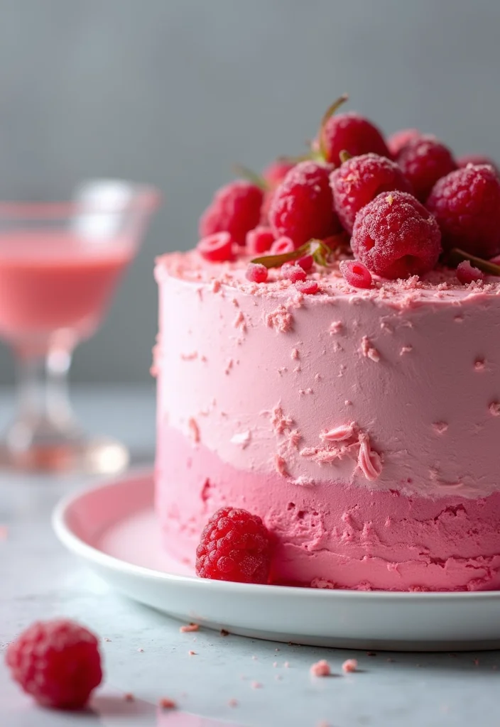 15 Creative Hot Pink Birthday Cakes That Will Steal the Show! - 12. Hot Pink Mousse Cake