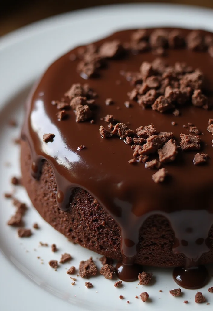 15 Creative January Birthday Cake Designs That Are Party-Ready (Check Out #6!) - 12. Classic Chocolate Ganache