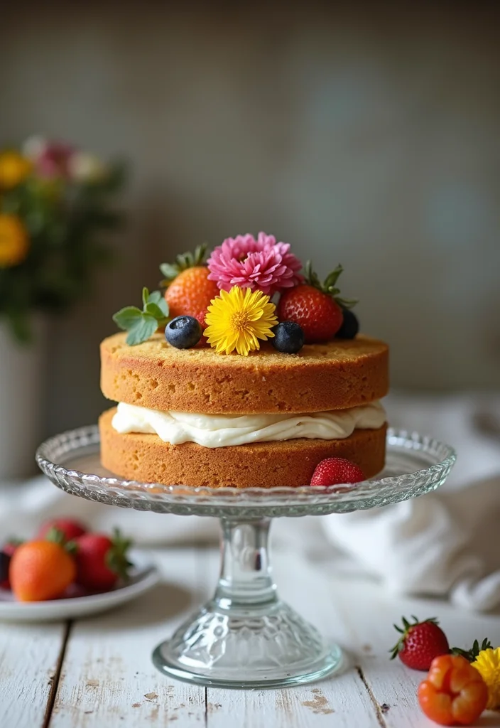 15 Creative Ways to Style Your Lunch Cake for Instagram-Worthy Kitchen Decor! - 1. Layered Beauty