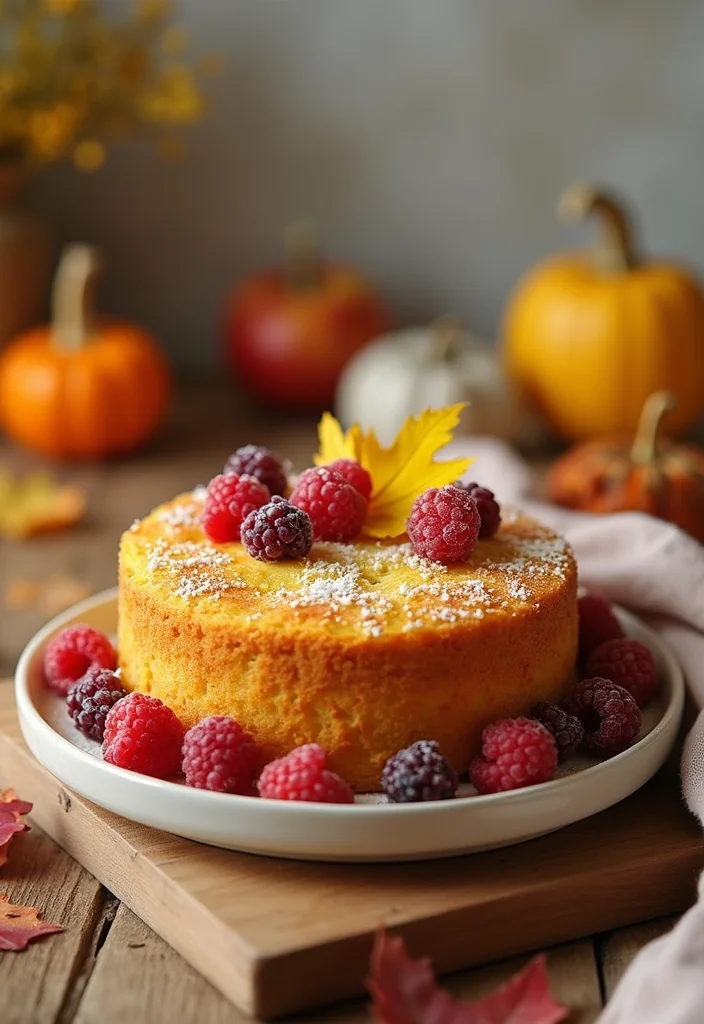 15 Creative Ways to Style Your Lunch Cake for Instagram-Worthy Kitchen Decor! - 12. Seasonal Touches