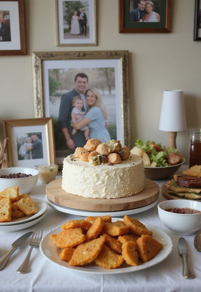 15 Creative Ways to Style Your Lunch Cake for Instagram-Worthy Kitchen Decor! - 13. Personalized Touches