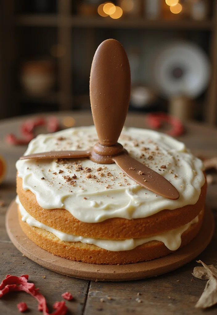 15 Mind-Blowing Aviation Cake Ideas That Will Take Your Parties to New Heights! - 14. Airplane Propeller Cake