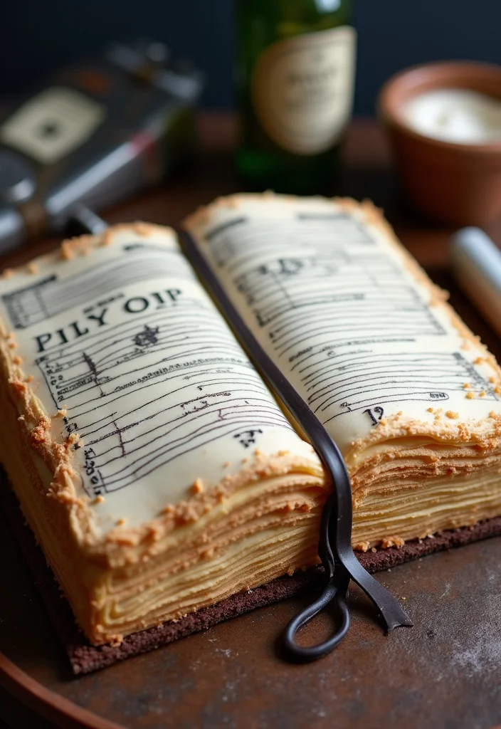 15 Mind-Blowing Aviation Cake Ideas That Will Take Your Parties to New Heights! - 8. Pilot’s Logbook Cake