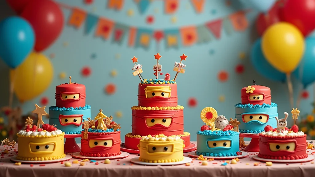 16 Delicious Ninja Cake Recipes That Will Make Your Kid's Party Legendary!