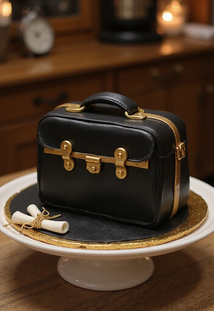 16 Funny Graduation Cakes That Will Make Everyone Laugh! - 11. The 'Future CEO' Cake