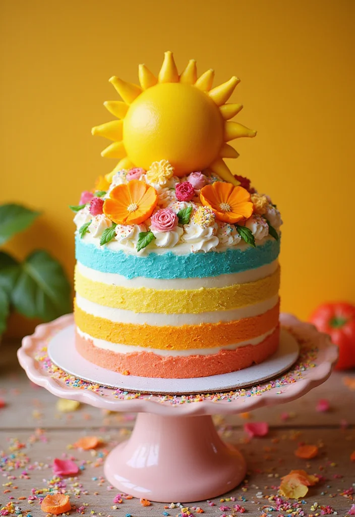 16 Funny Graduation Cakes That Will Make Everyone Laugh! - 15. The ‘Future is Bright’ Cake