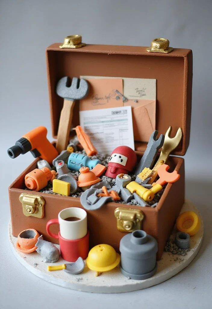 16 Funny Graduation Cakes That Will Make Everyone Laugh! - 9. The 'Graduation Survival Kit' Cake