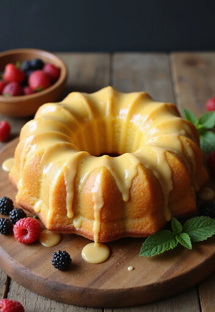 17 Crowd-Pleasing Bundt Cake Recipes That Will Wow Your Party Guests! - 1. Classic Vanilla Bundt Cake