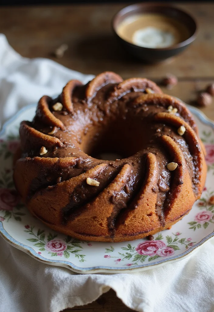17 Crowd-Pleasing Bundt Cake Recipes That Will Wow Your Party Guests! - 10. Nutella Swirl Bundt Cake