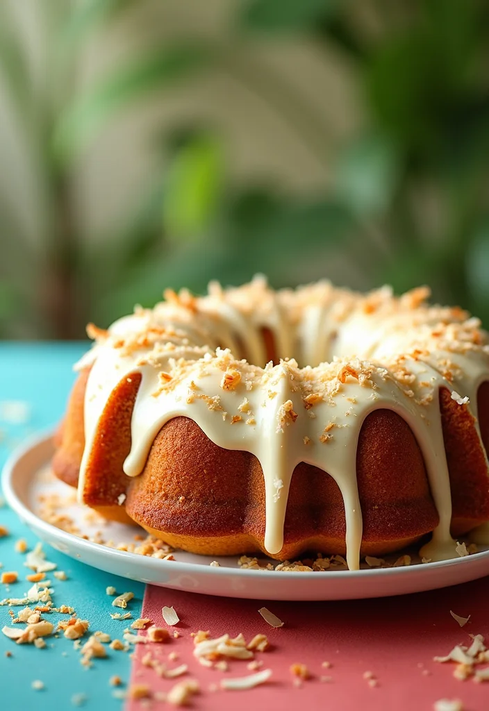 17 Crowd-Pleasing Bundt Cake Recipes That Will Wow Your Party Guests! - 12. Coconut Cream Bundt Cake