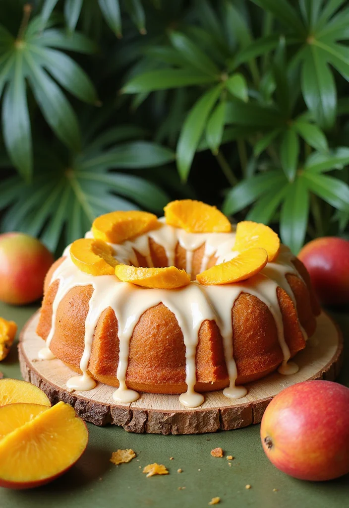 17 Crowd-Pleasing Bundt Cake Recipes That Will Wow Your Party Guests! - 17. Tropical Mango Bundt Cake