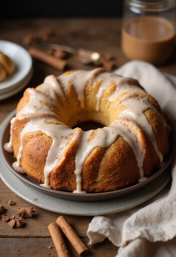 17 Crowd-Pleasing Bundt Cake Recipes That Will Wow Your Party Guests! - 9. Cinnamon Roll Bundt Cake