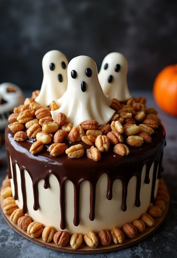 17 Spooky Flavors for Halloween Cake Decorating That Will Thrill Your Taste Buds! - 7. Haunted Hazelnut