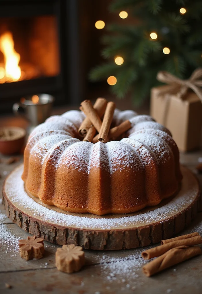 19 Tasty Christmas Birthday Cakes for a Festive Celebration! - 19. Holiday Spice Cake