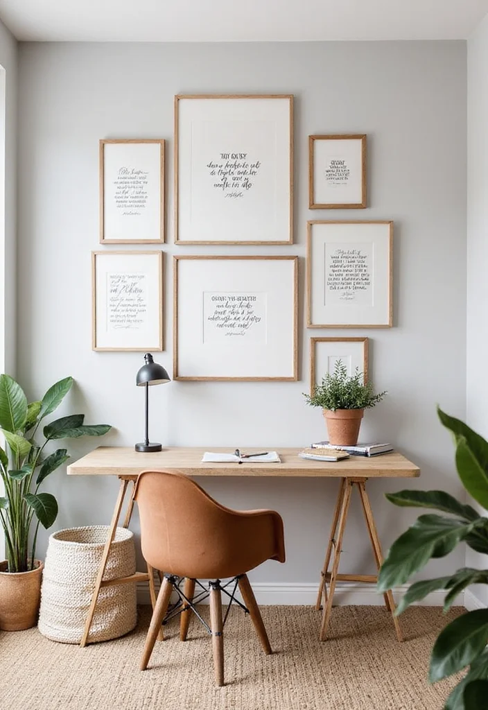 19 Unique Wall Decor Ideas That'll Make Your Home Insta-Worthy (Check Out #12!) - 18. Inspirational Quote Prints