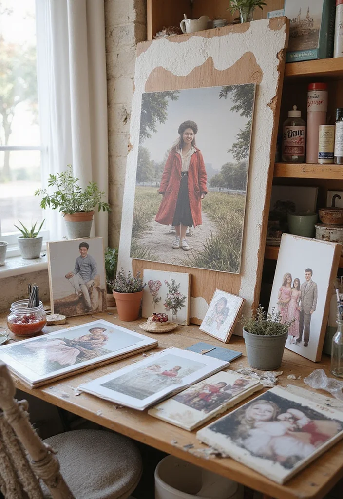 19 Unique Wall Decor Ideas That'll Make Your Home Insta-Worthy (Check Out #12!) - 6. DIY Photo Transfer Art