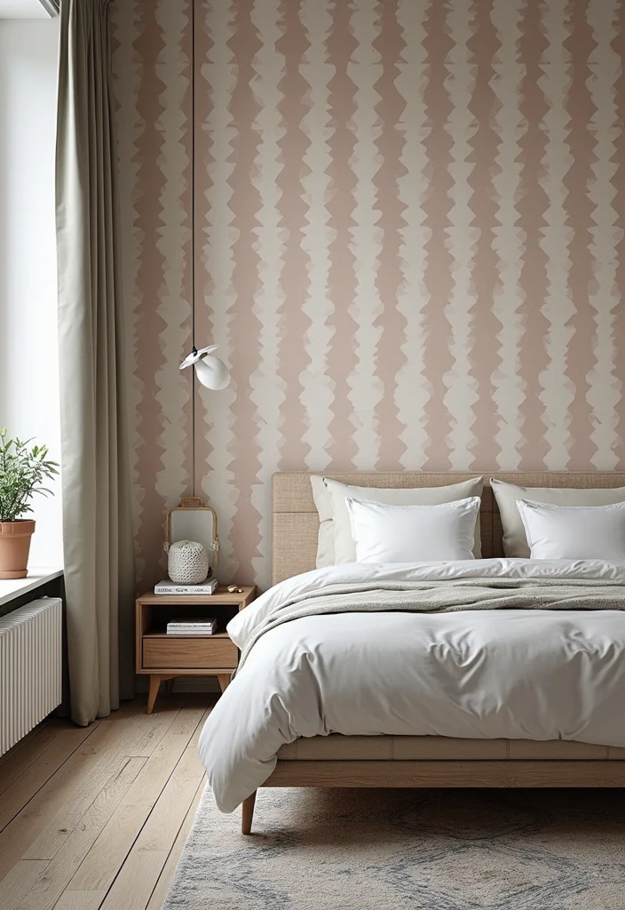 19 Unique Wall Decor Ideas That'll Make Your Home Insta-Worthy (Check Out #12!) - 8. Creative Wallpaper Designs