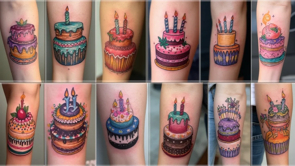 20 Delicious Birthday Cake Tattoo Ideas That Will Leave You Hungry for More!